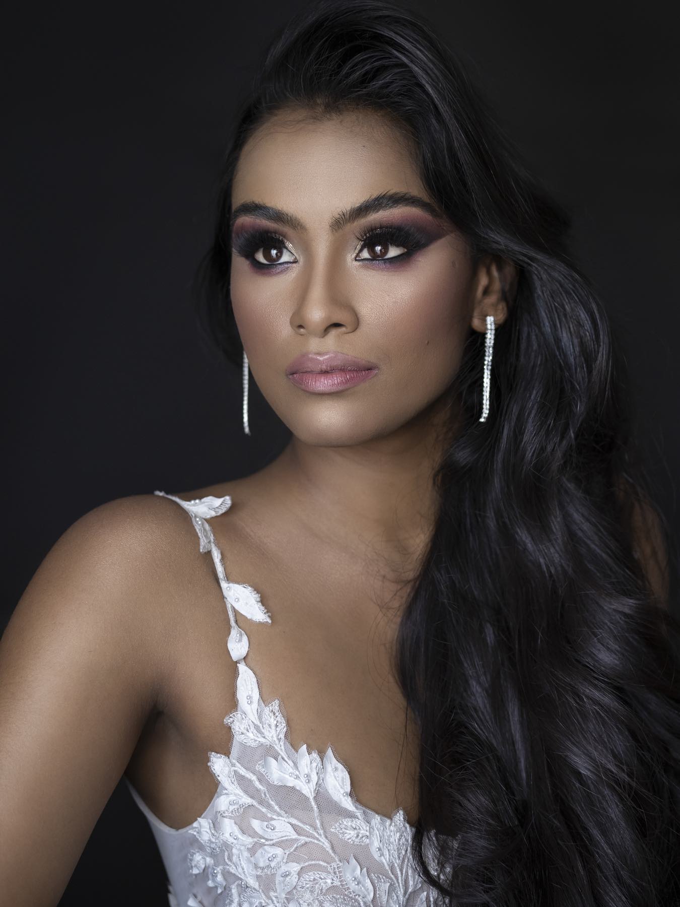 model taking professional headshot photographs