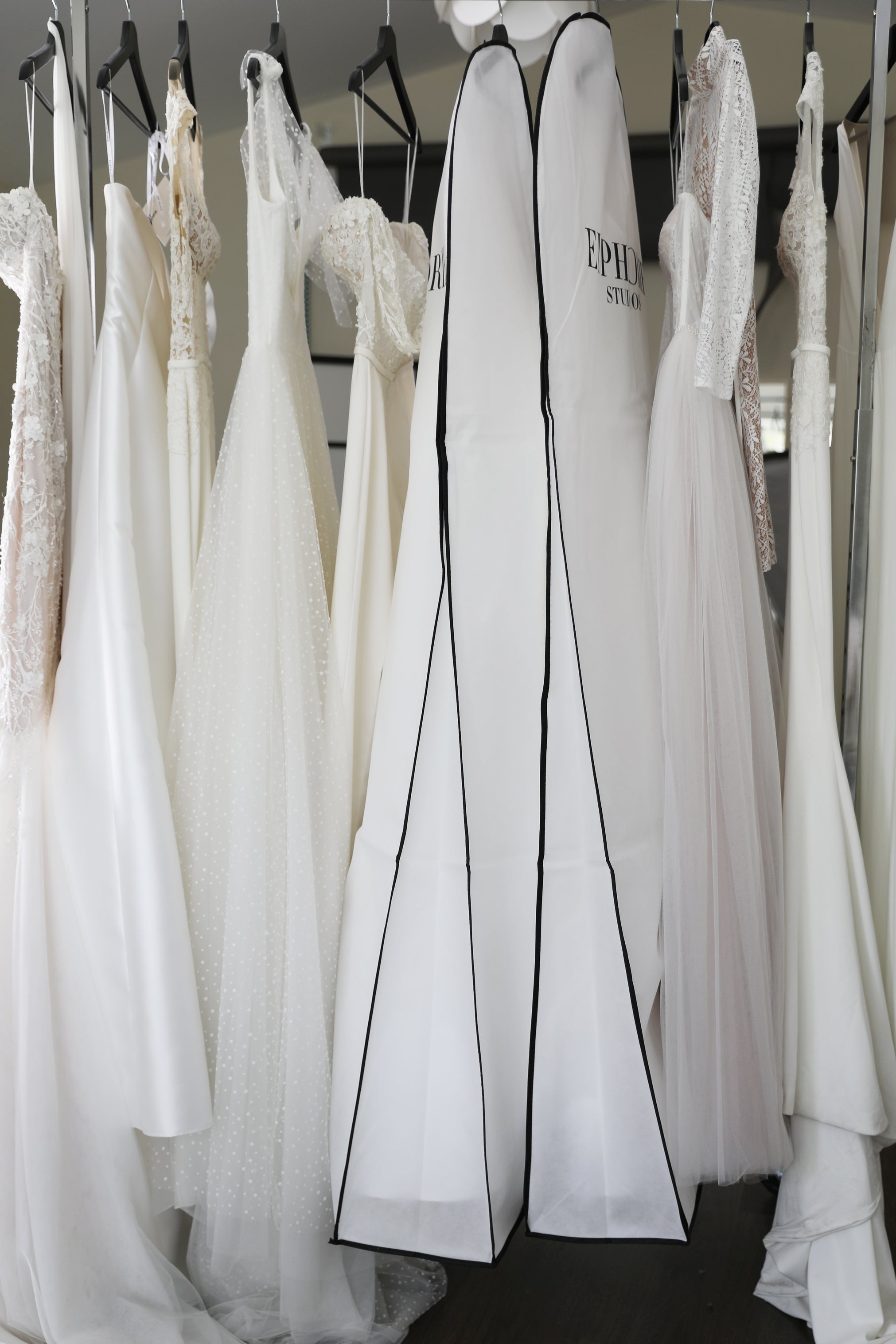 Bridal Garment Bags by Brisbane Wedding Dress Makers Euphorie Studios